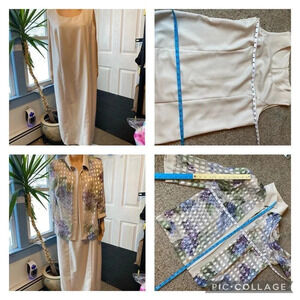 Weeding Guess/Formal Dress With Cardigan Women Size 12